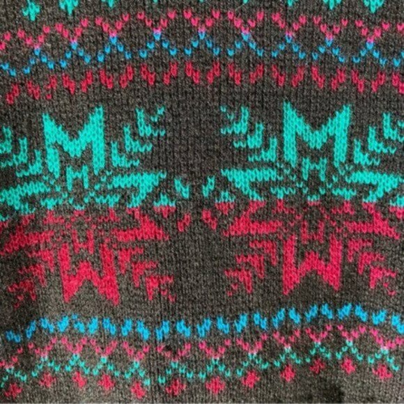 Vintage Rob Winter Men’s Acrylic Knit Snowflake Sweater. Size XL. - Picture 9 of 15